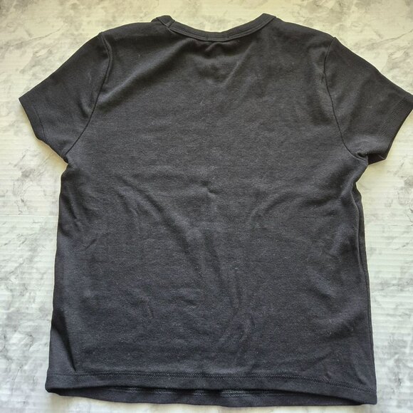 Garage Women’s Small Black Riders Baby Tee Size Medium New without tag - Picture 5 of 6